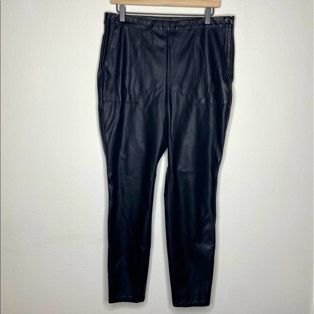 Blank NYC The Bond Faux Vegan Leather High Waist Pants